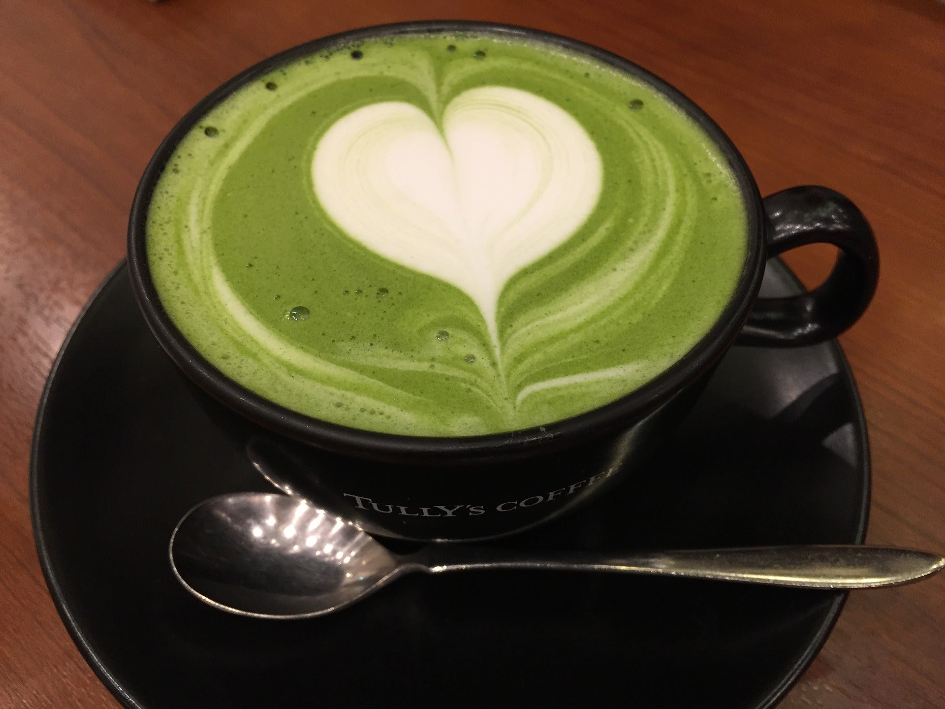 Japanese matcha green tea