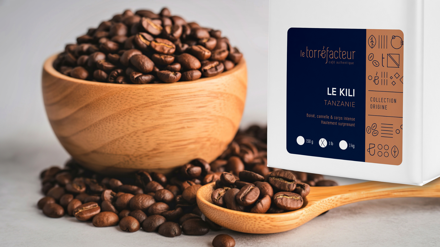 Café en grain Tanzanie Le Kili fraîchement torréfié – Le Torréfacteur