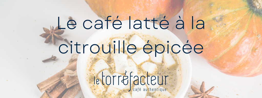 Le café latté à la citrouille épicée, un must pour les cafés aromatisés et tellement populaires! 🎃☕