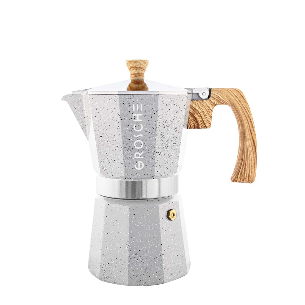 Cafetière italienne moka, Milano Stone, Grosche