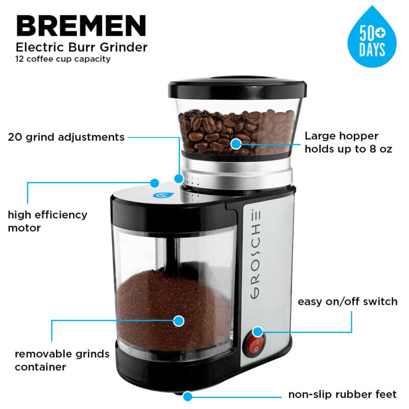 Salton Intelligent Coffee, Spice, Herb Grinder