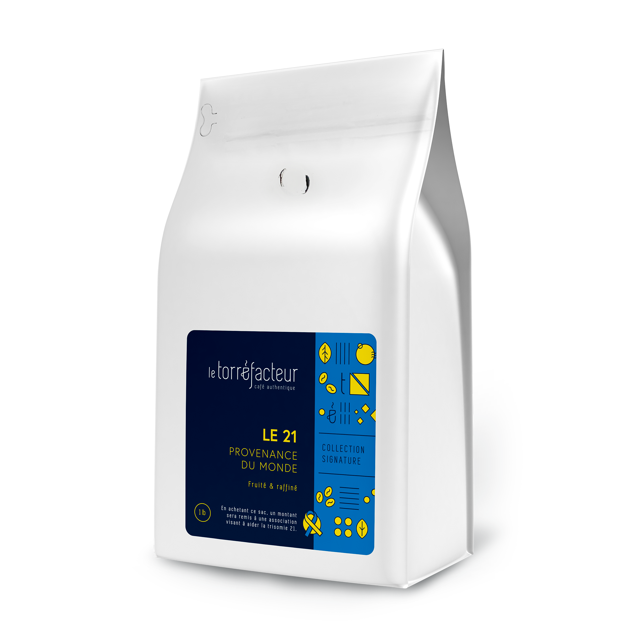 1 lb of rotating coffee each time Café le Torréfacteur