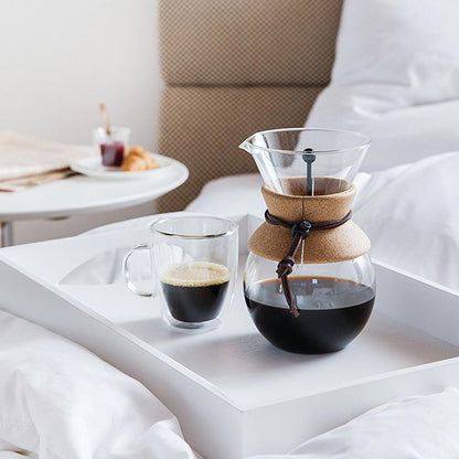 Cafetière de type Pour-Over en verre, 1 L, par Bodum