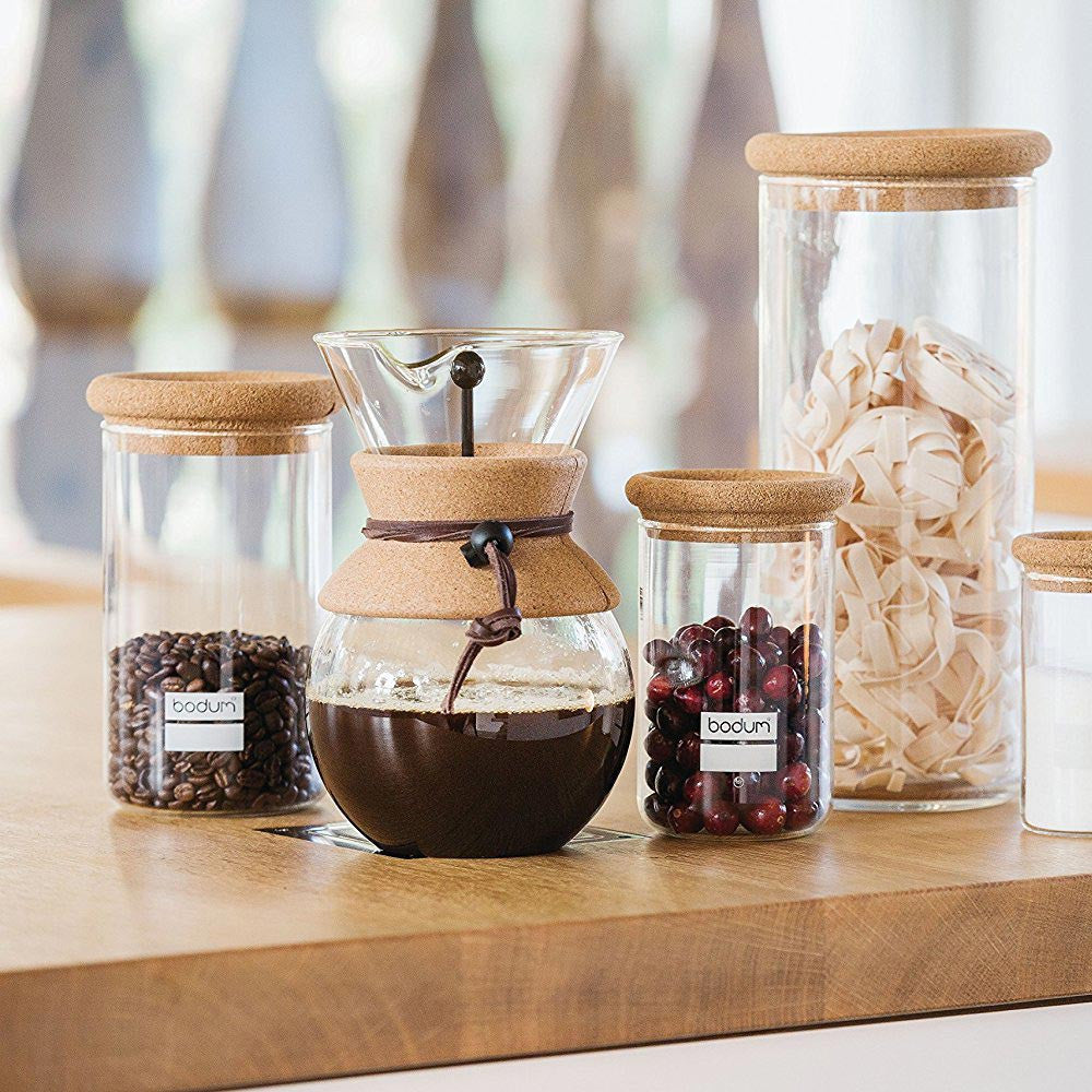 Cafetière de type Pour-Over en verre, 1 L, par Bodum