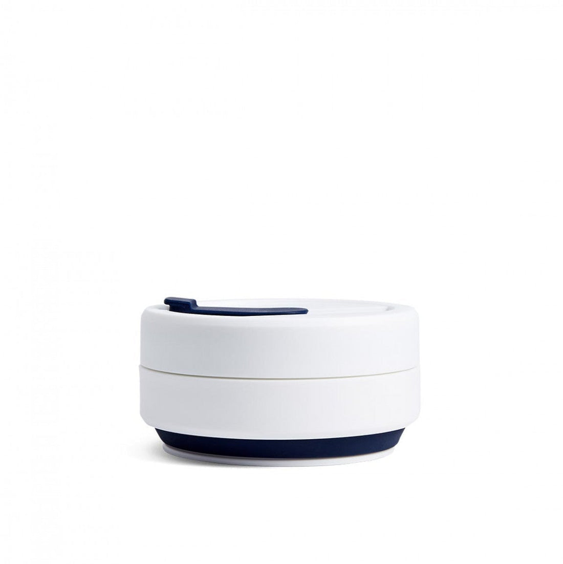 Gobelet de voyage pliant étanche, 355 ml, par Stojo Bleu