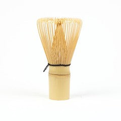 Fouet à thé Matcha en bambou blanc (Chasen)