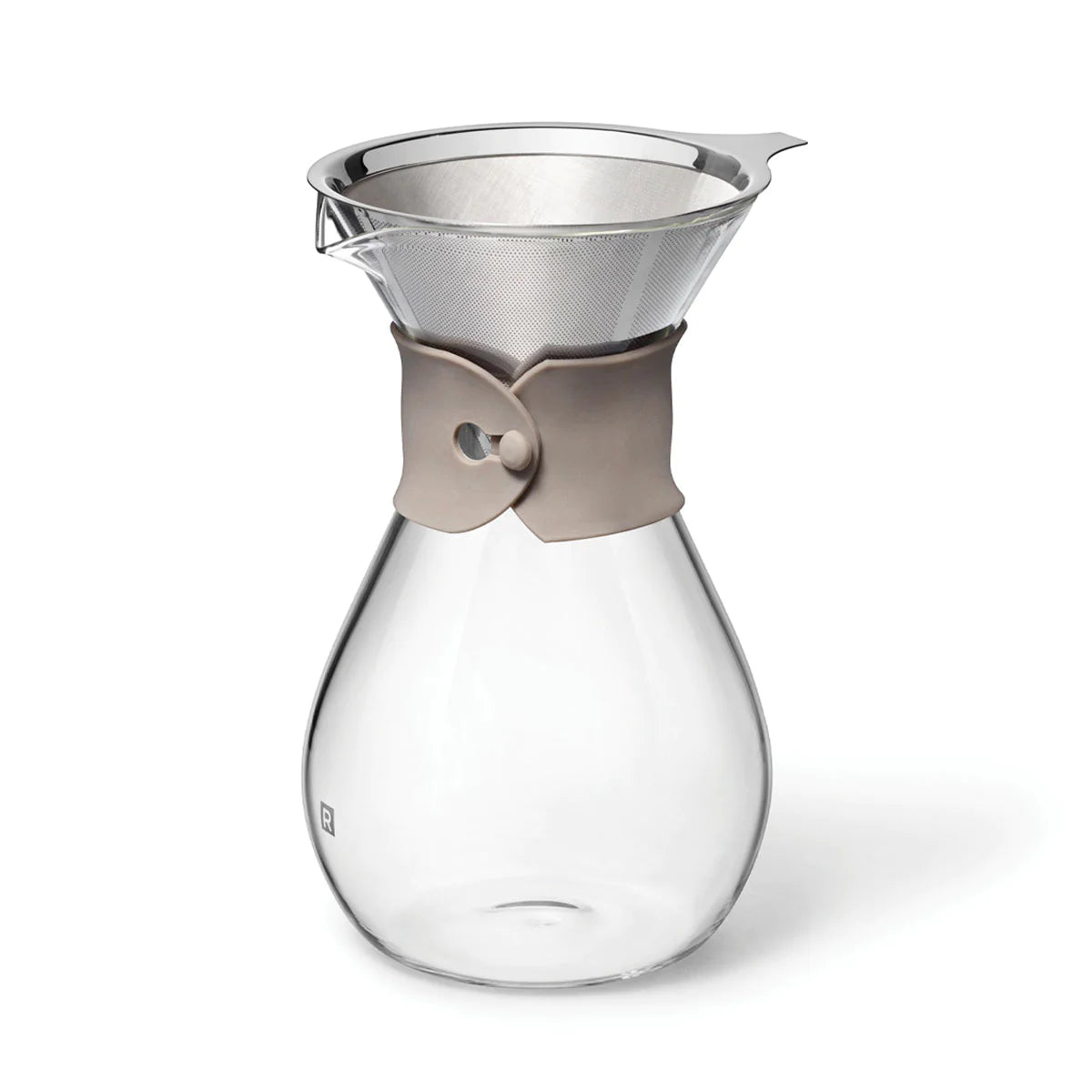 Glass Pour-Over Coffee Maker, 1.2 L, by Ricardo