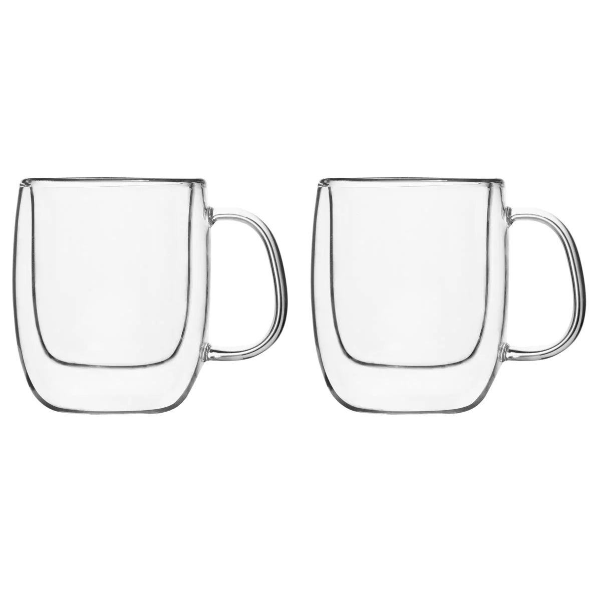 Double-walled espresso cups 80 ml, 2 units, by Barista+