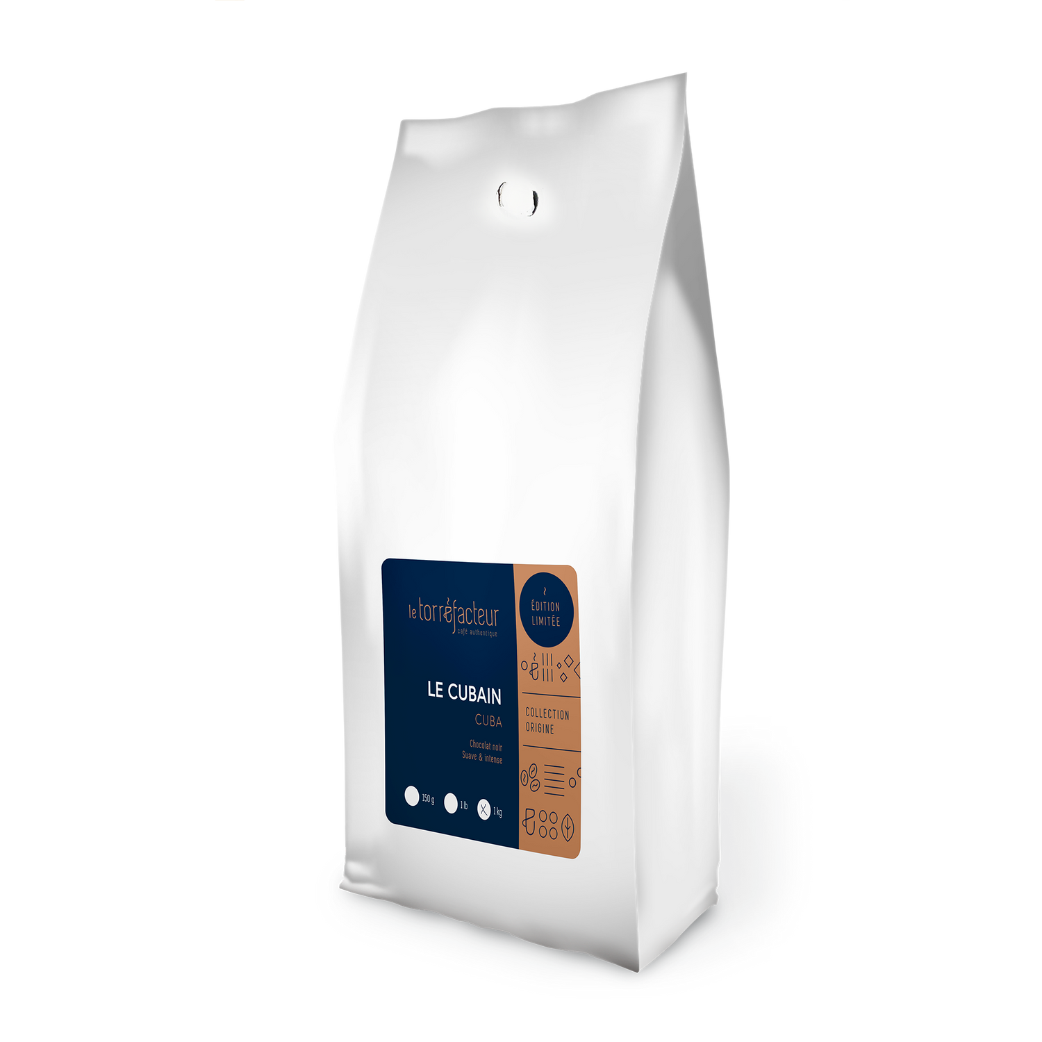 1 kilo of coffee rotating each time