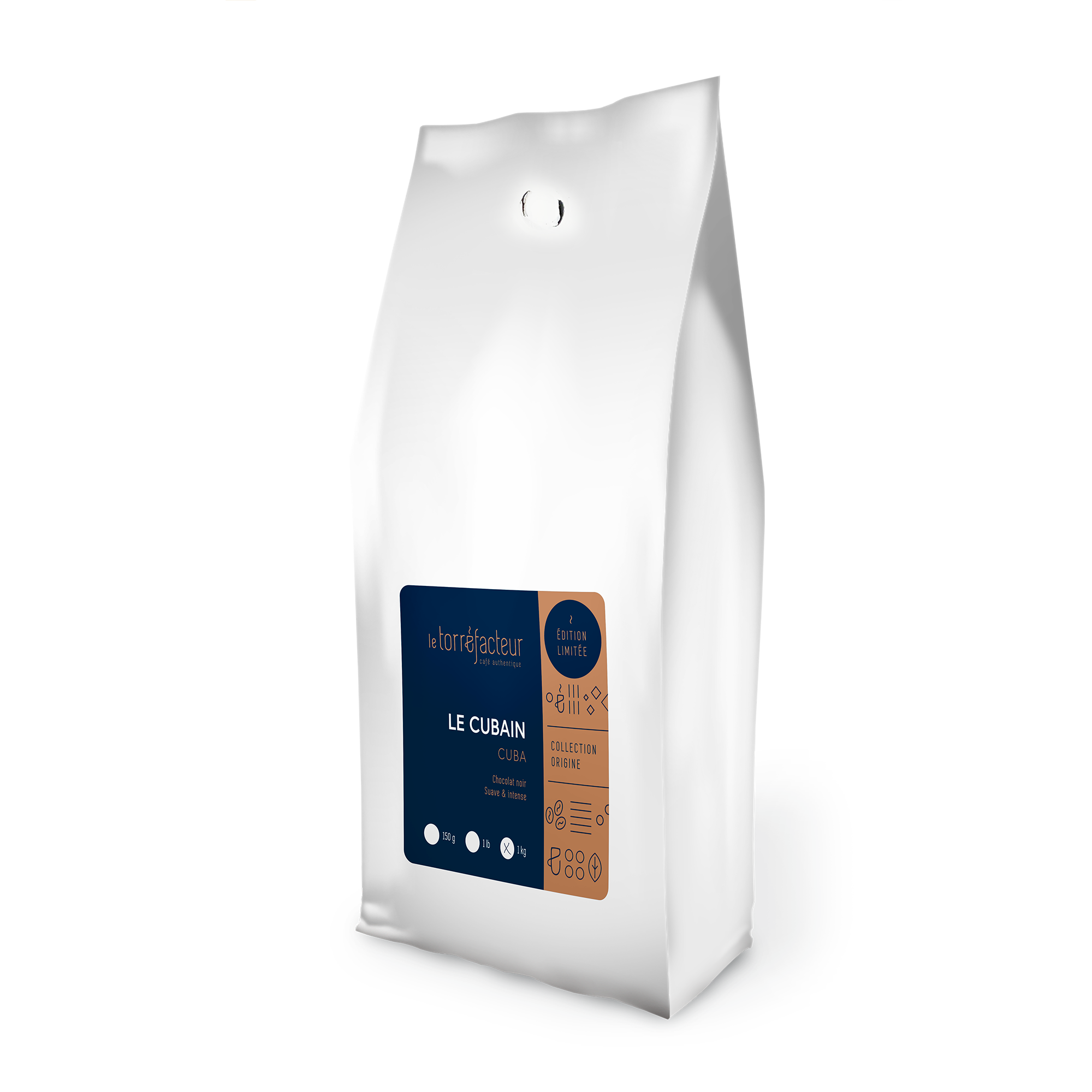1 kilo of coffee rotating each time
