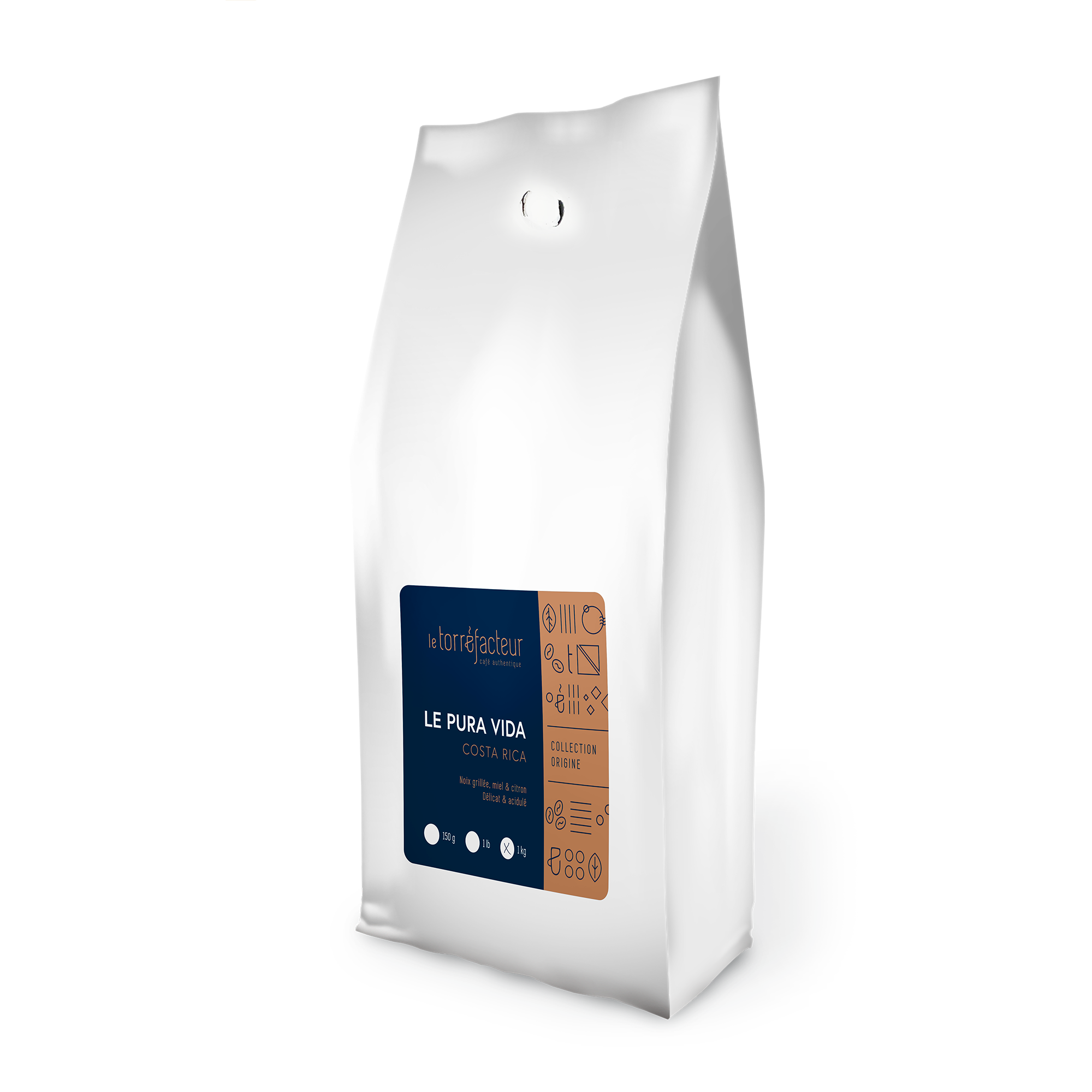 1 kilo of coffee rotating each time